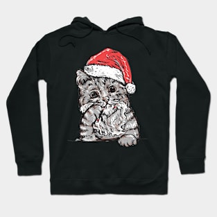 Christmas cat Hoodie